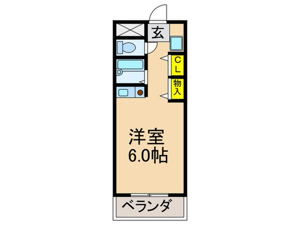 ツインビルＢの物件間取画像